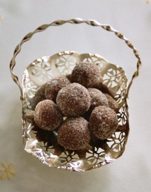 rum balls cookies